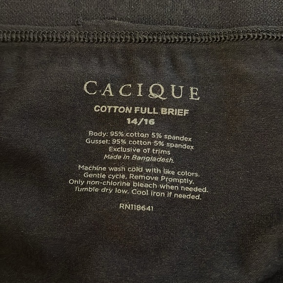 NIP Cacique Full Brief The Cotton Collection s14/16
1 Green & 1 Navy - Picture 8 of 14